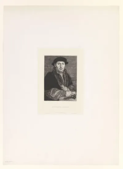 Portret van een onbekende man op 28-jarige leeftijd
