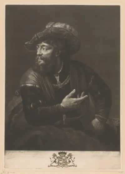 Portret van een onbekende man uit Venetië