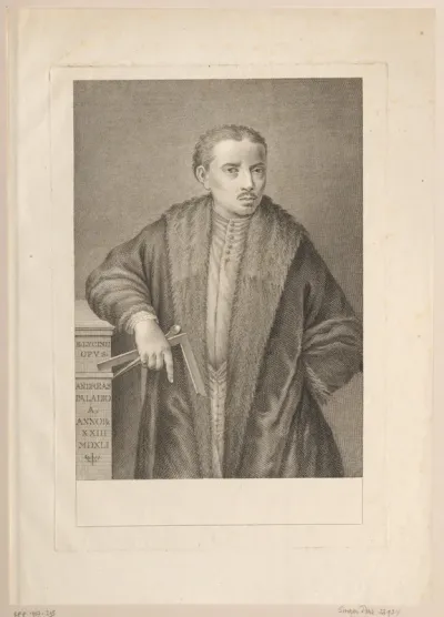 Portret van een onbekende man, voorheen geïdentificeerd als Andrea Palladio