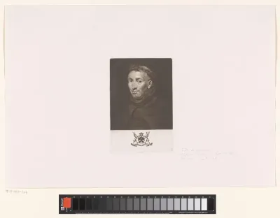 Portret van een onbekende monnik