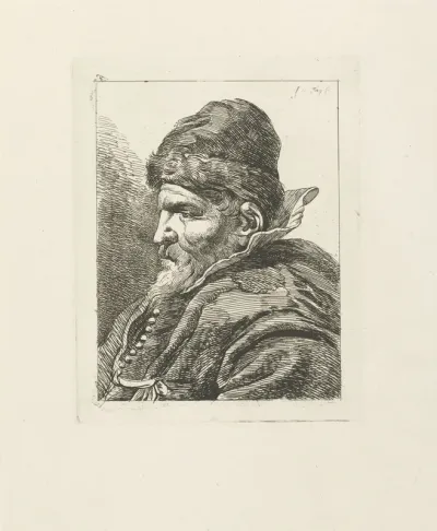 Portret van een onbekende oude man