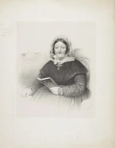 Portret van een onbekende oude vrouw