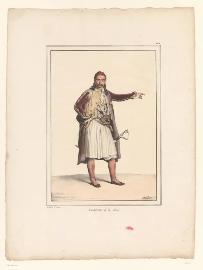Portret van een onbekende palikare