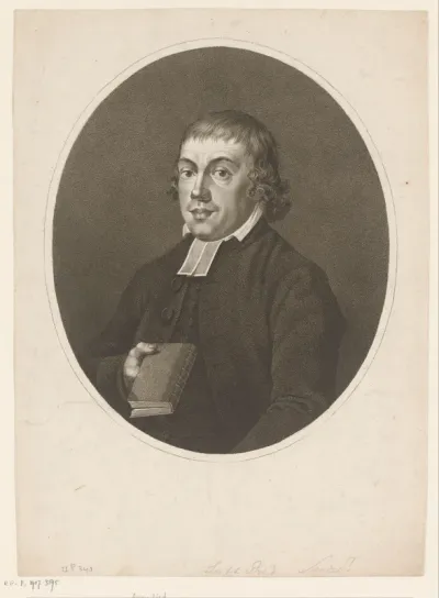 Portret van een onbekende predikant