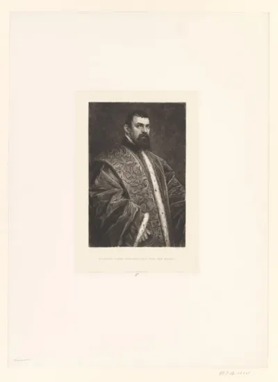 Portret van een onbekende procurator van San Marco