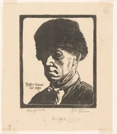 Portret van een onbekende Volendammer