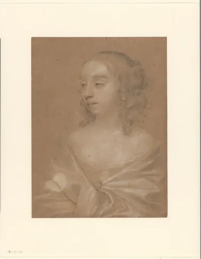 Portret van een onbekende vrouw