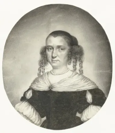 Portret van een onbekende vrouw