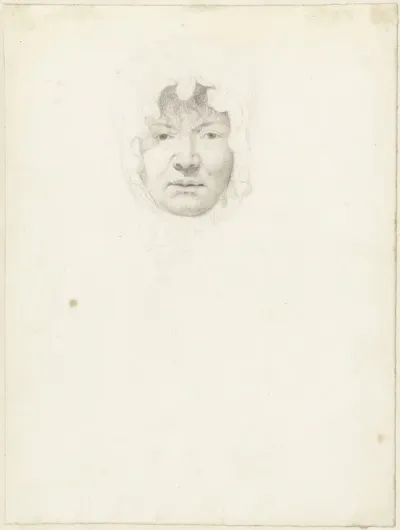 Portret van een onbekende vrouw