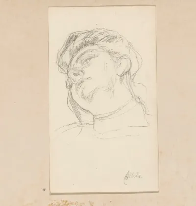 Portret van een onbekende vrouw