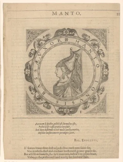 Portret van een onbekende vrouw