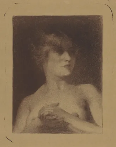 Portret van een onbekende vrouw