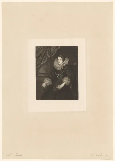 Portret van een onbekende vrouw