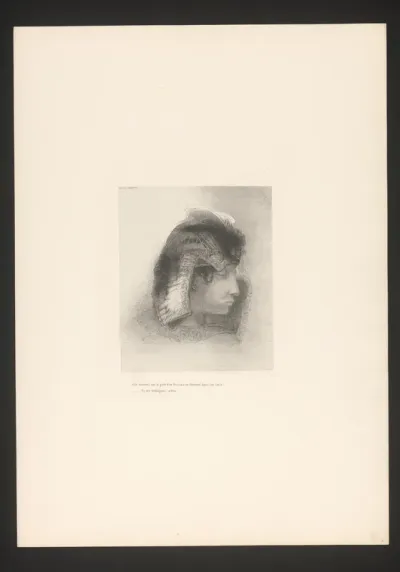 Portret van een onbekende vrouw