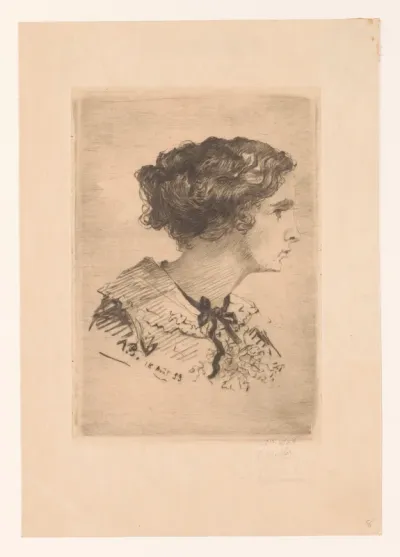 Portret van een onbekende vrouw, mogelijk barones van Beaulieu