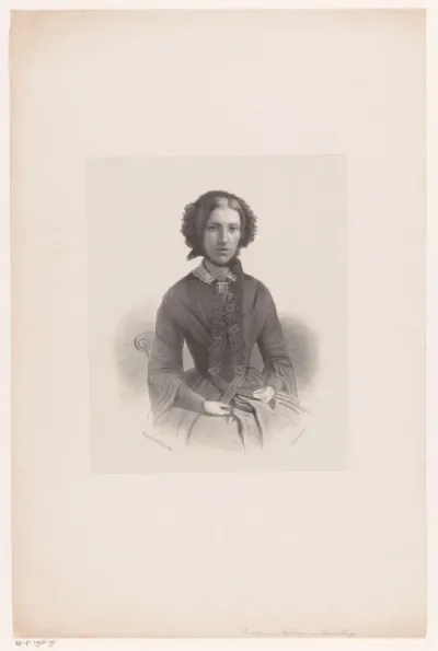 Portret van een onbekende vrouw, mogelijk jonkvrouw Van Teylingen