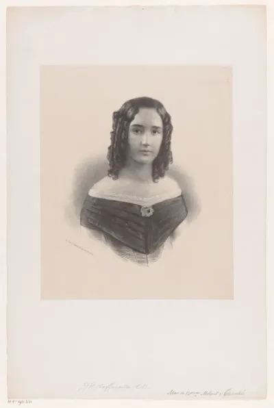 Portret van een onbekende vrouw, mogelijk mevrouw Melvill van Carnbee