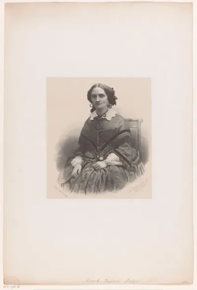 Portret van een onbekende vrouw, mogelijk mevrouw Mook