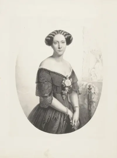 Portret van een onbekende vrouw, mogelijk mevrouw Rengers