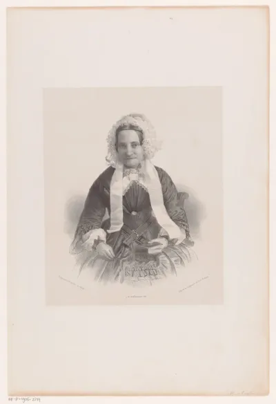 Portret van een onbekende vrouw, mogelijk mevrouw Van Teylingen
