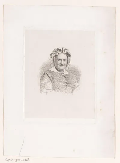 Portret van een onbekende vrouw, mogelijk Petronella van den Bergh
