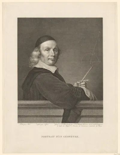 Portret van een onbekende wiskundige