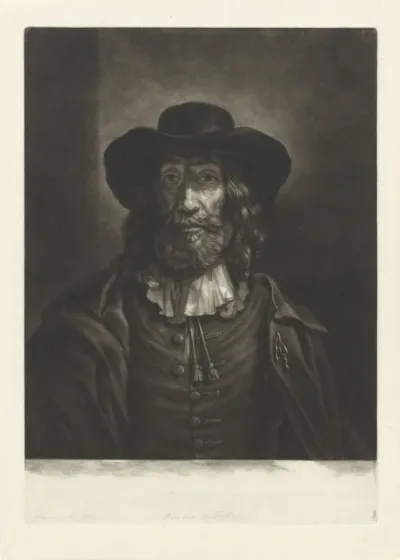 Portret van een oude man, mogelijk Harmen Gerritsz. van Rijn