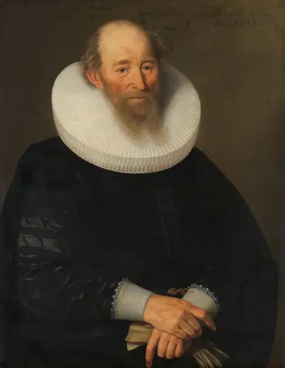 Portret van een oude man