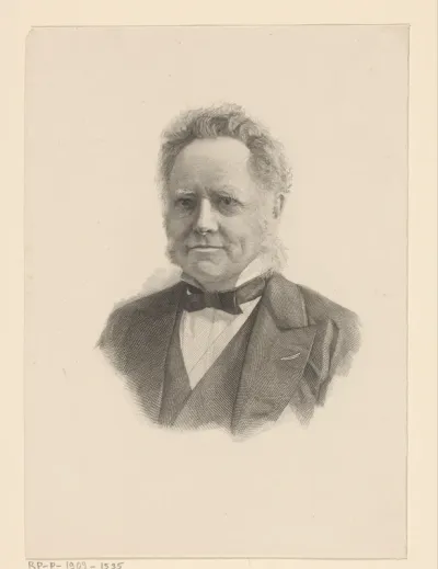 Portret van een oudere man