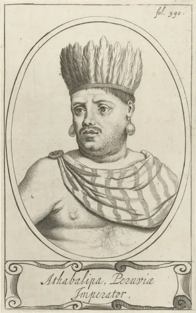 Portret van een Peruaanse vorst