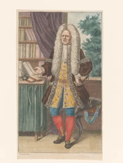 Portret van een staande man