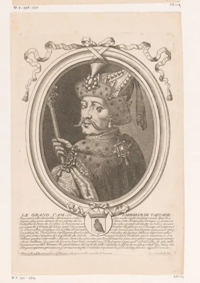 Portret van een Tartaarse keizer