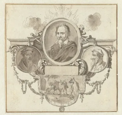 Portret van een theoloog