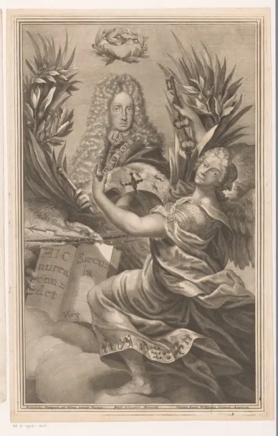 Portret van een vorst, mogelijk keizer Karel VI