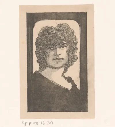 Portret van een vrouw