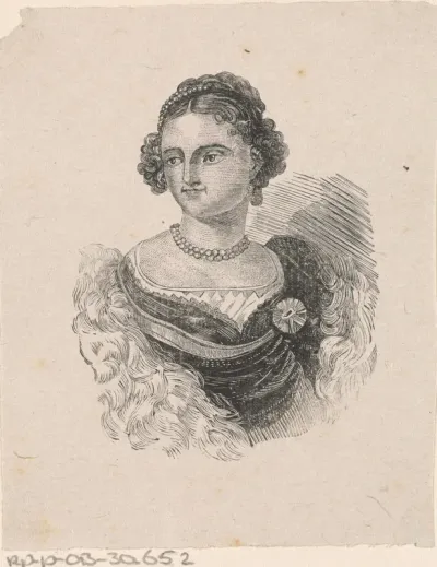 Portret van een vrouw met een stola