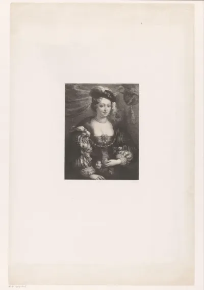 Portret van een vrouw, mogelijk Hélène Fourment