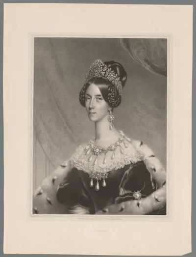 Portret van een vrouw, mogelijk Maria Anna Carolina van Oostenrijk