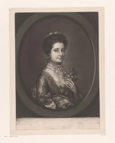 Portret van een vrouw, mogelijk Mary Richards