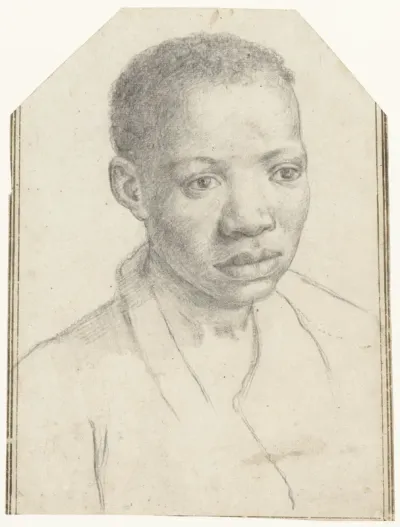 Portret van een zwarte jongen
