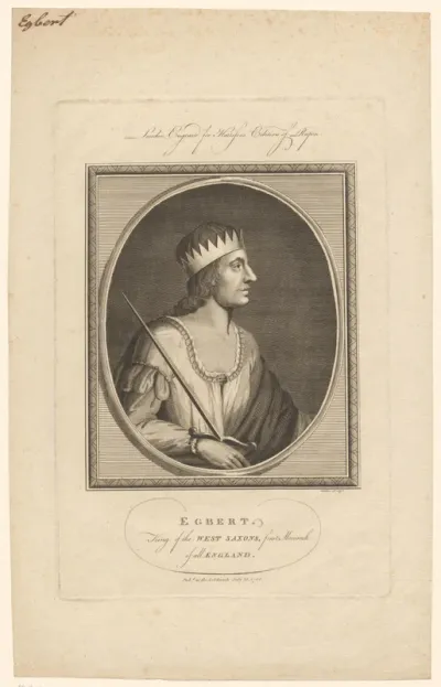 Portret van Egbert, koning van Wessex