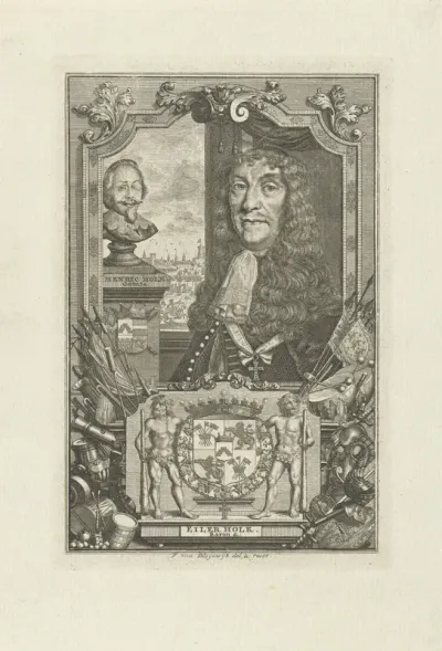 Portret van Eiler Holk