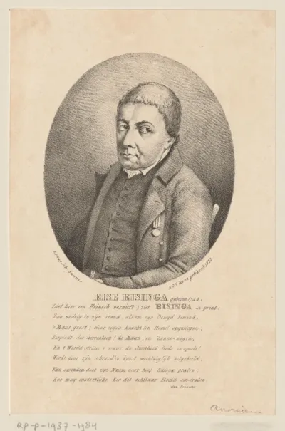 Portret van Eise Eisinga