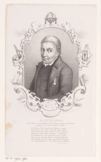 Portret van Eise Eisinga