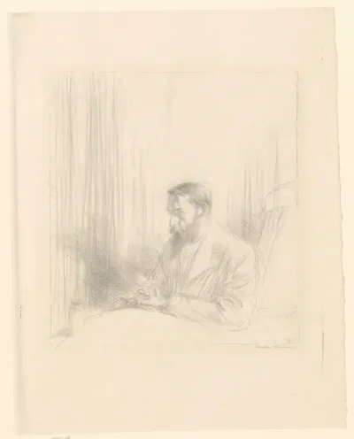 Portret van Elbert Jan van Wisselingh