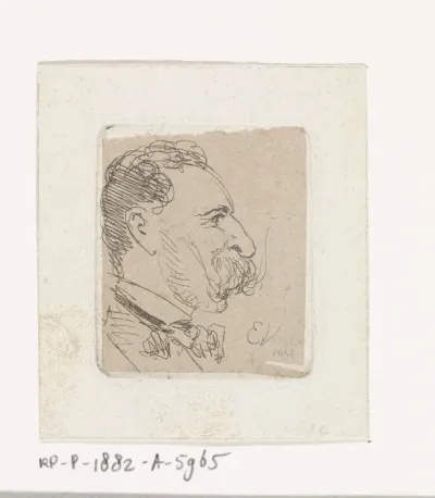 Portret van Elchanon Verveer