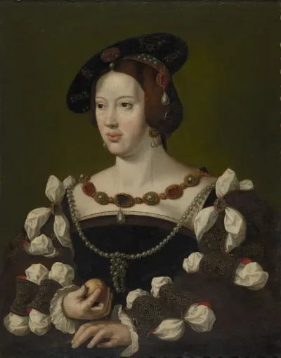 Portret van Eleonora van Oostenrijk