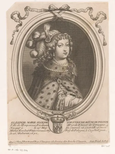 Portret van Eleonora van Oostenrijk