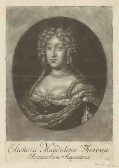 Portret van Eleonora van Palts-Neuburg