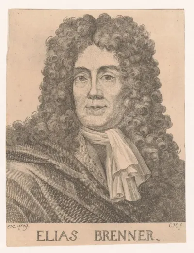 Portret van Elias Brenner